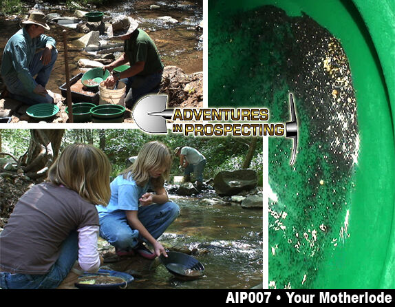 AIP007 DVD Your Motherlode Guide to Panning & Sluicing