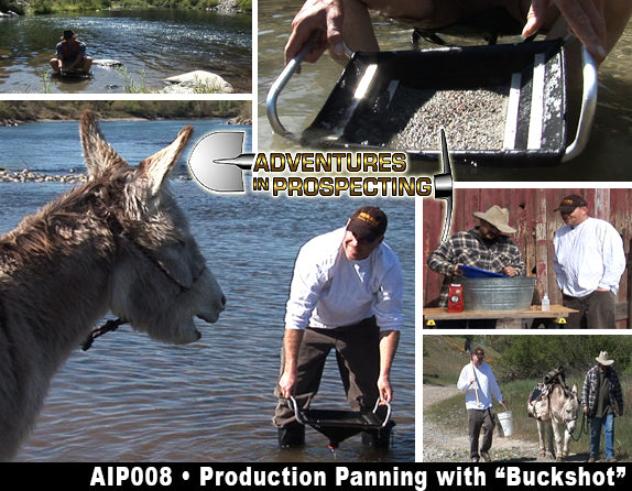 AIP008 DVD Pyramid Pro Pan Production Panning with Buckshot