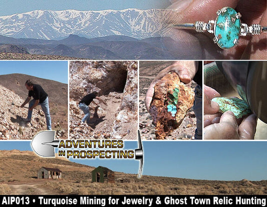 AIP013 DVD Turquoise Mining & Ghost Town Relic Hunting