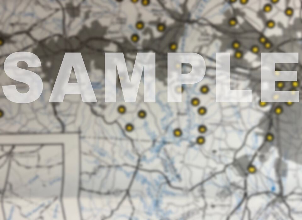 Big Ten's Map of North Carolina Gold Deposit Locations 300 Sites + More info