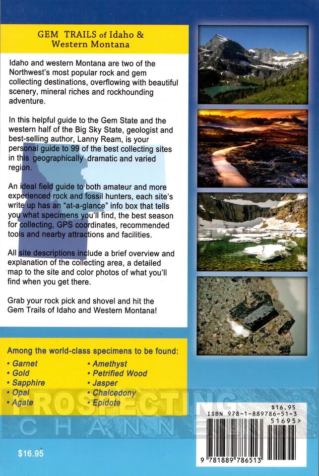 Gem Trails of Idaho and Western Montana Book