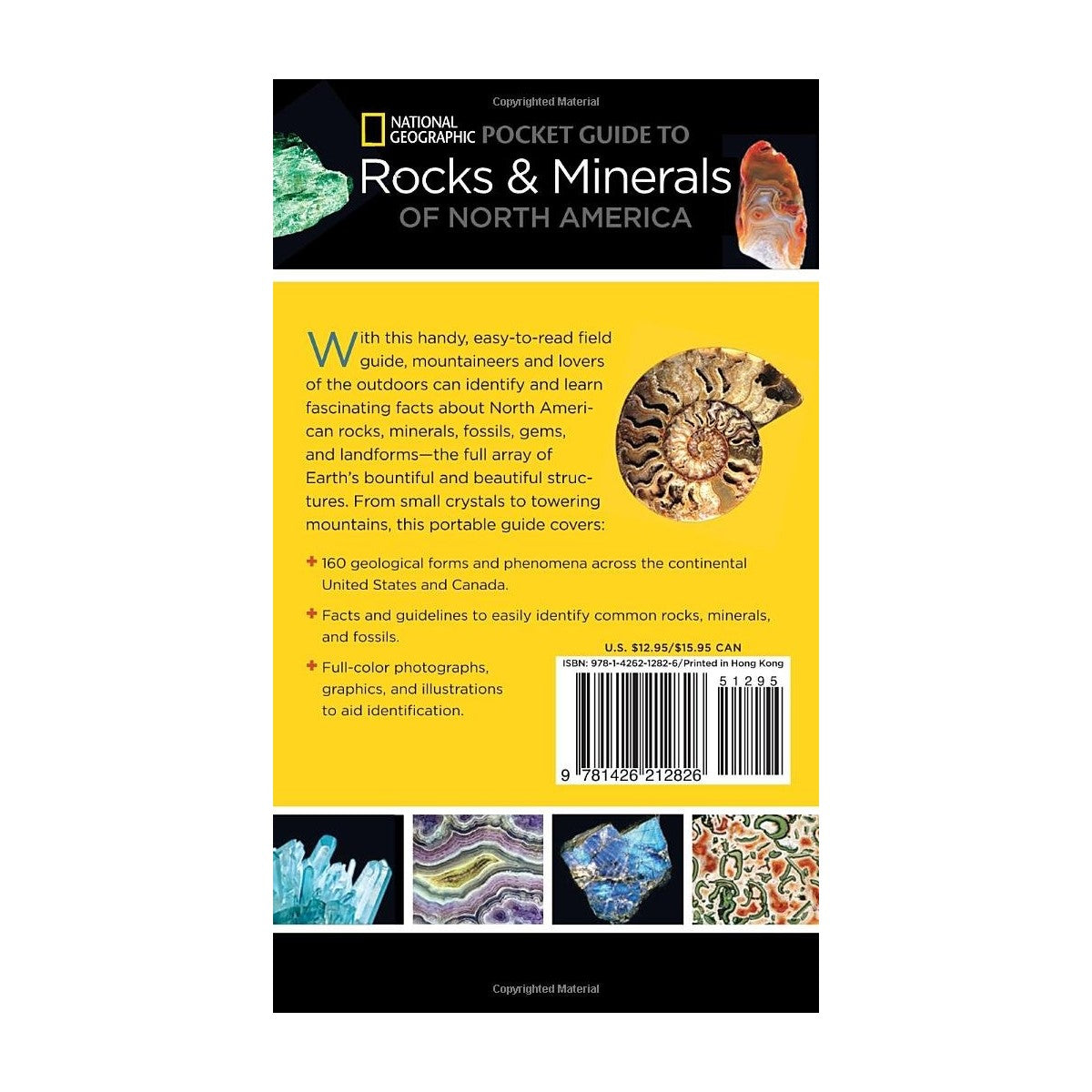 National Geographic Rocks and Minerals Pocket Guid Book