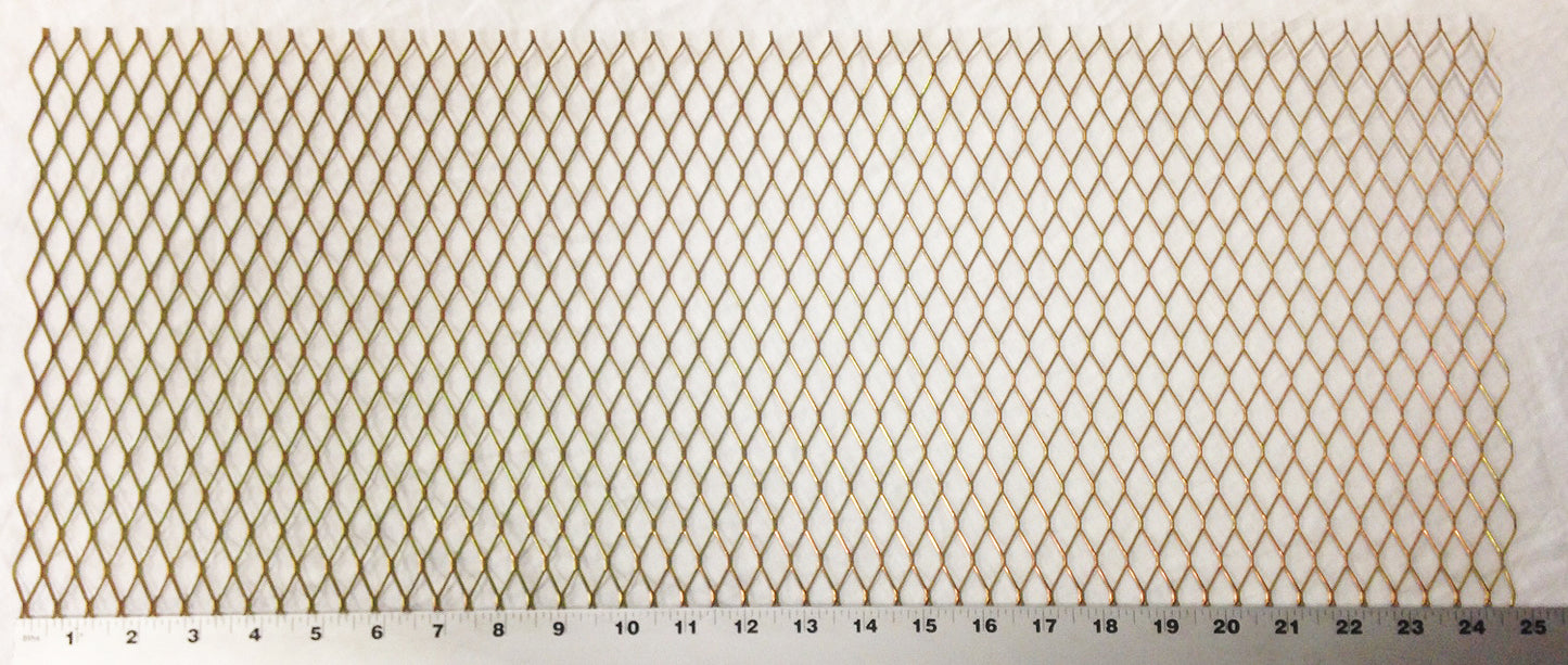 Keene Expanded Metal Plated 10" x 24.75"
