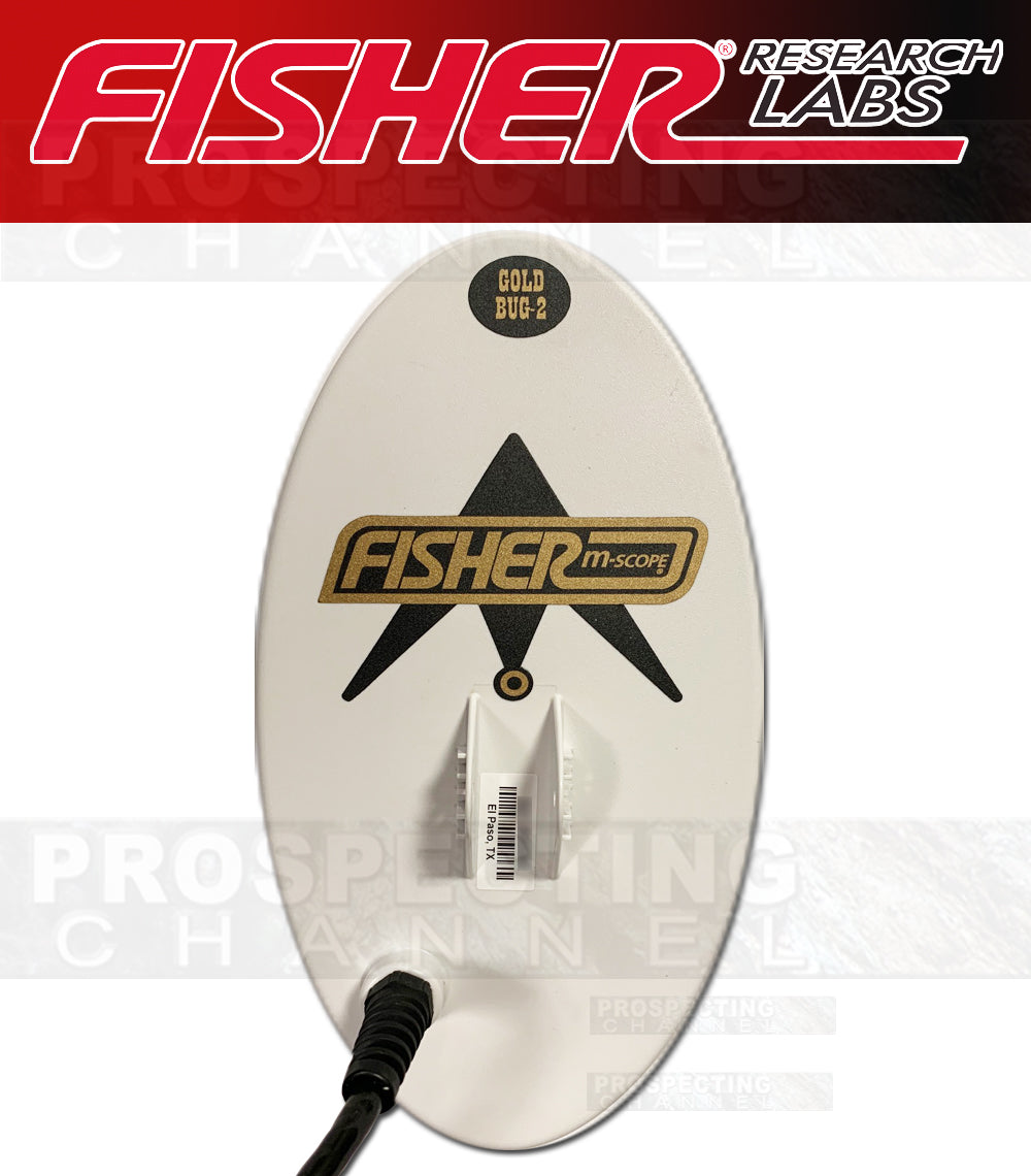 Fisher Gold Bug 2 10" 10 inch DD Waterproof Coil