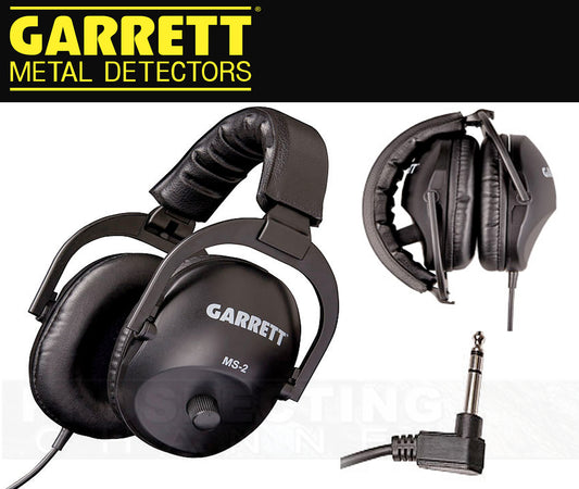 Garrett MS-2 Master Sound Headphones 1/4" Jack