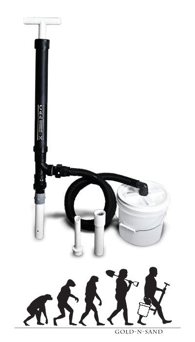 Gold N Sands XSTREAM Hybrid Pro Suction Bucket Hand Pump