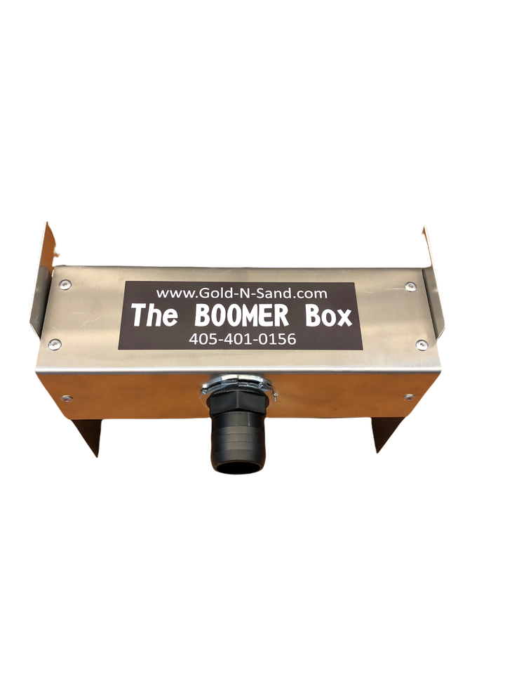 Gold N Sands BOOMER Box Covert XStream Pro to Power Sluice Header