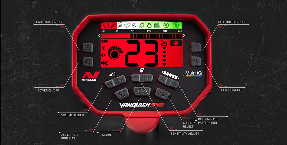 Détecteur de métaux Minelab Vanquish 540