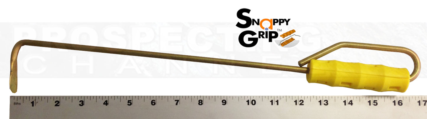 Snappy Grip Handel Suceur Suceur Or Prospection Pan 16,5"