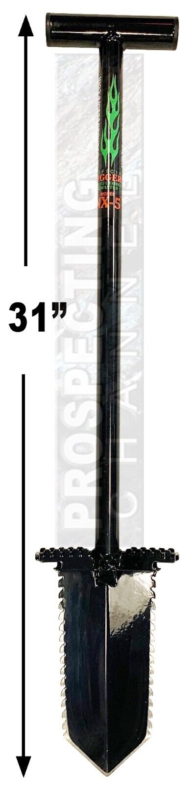 31" NX-5 ANACONDA T-Handel Double Serrated Metal Detecting Dig Trowel Shovel