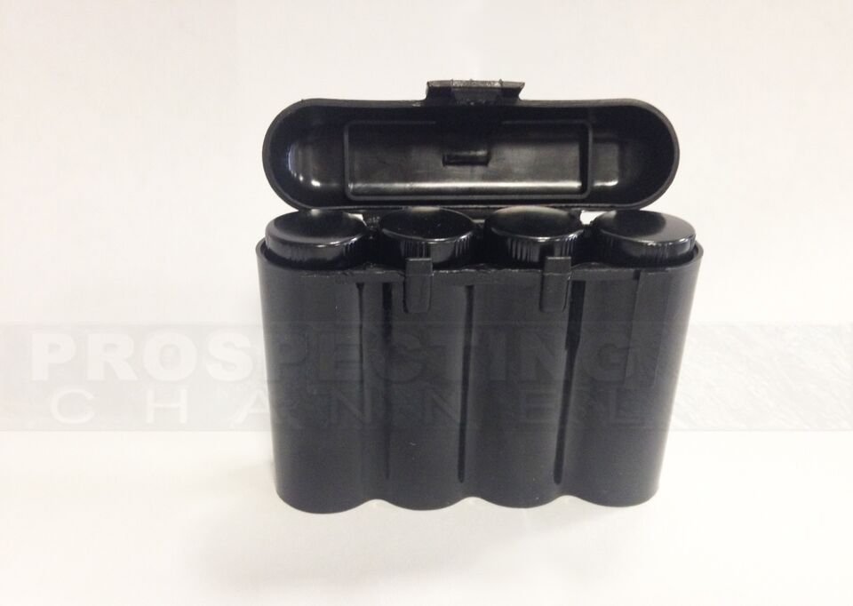 Estuche protector para 3 viales + bóveda de almacenamiento para 12 viales dorados de 1 oz, color negro