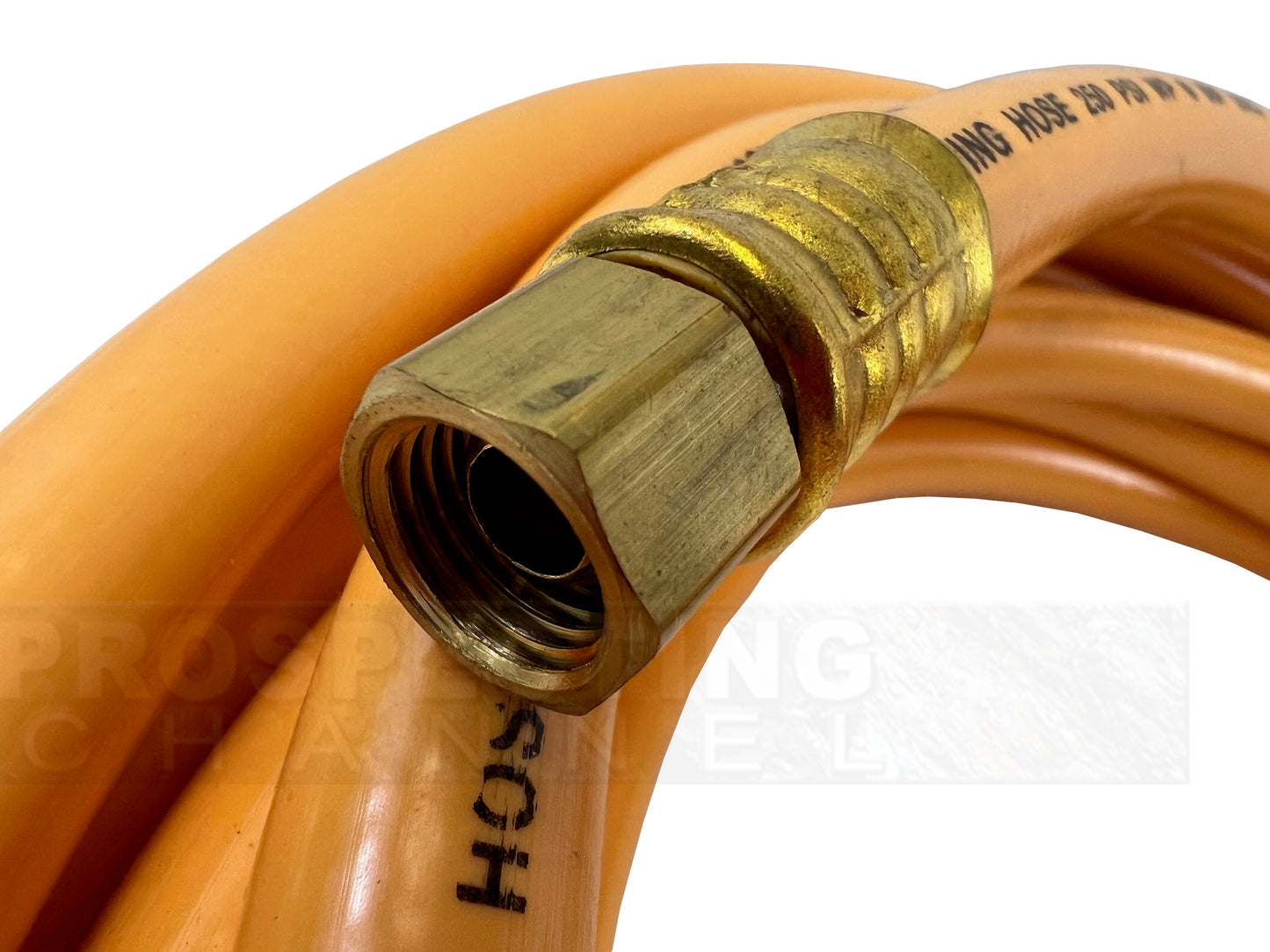 Diving Air Hose 250 PSI WP at 68F 20C 1/4 Inch Female Ends