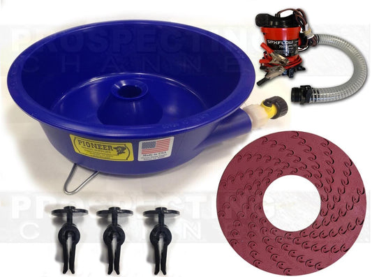 Blue Bowl Gold Concentrator Dream Mat Kit