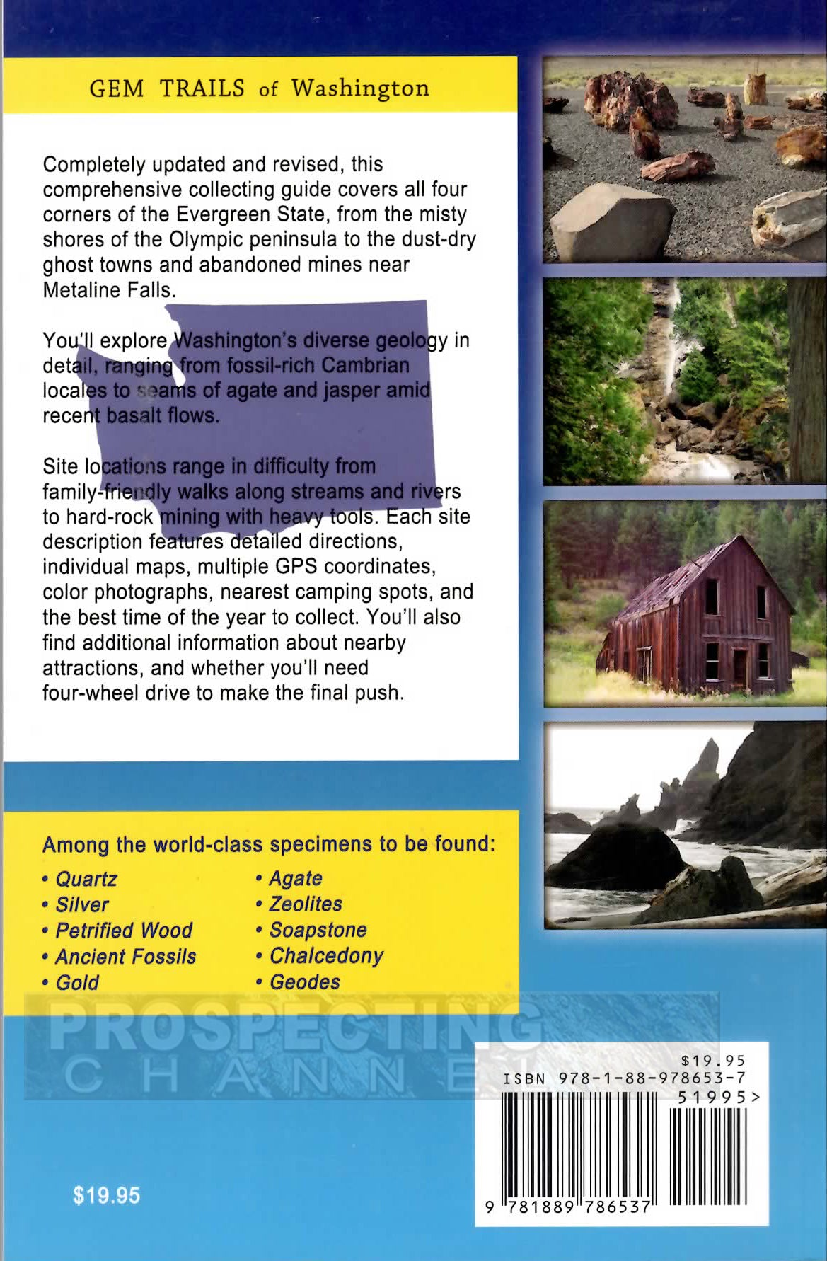 Gem Trails of Washington Book