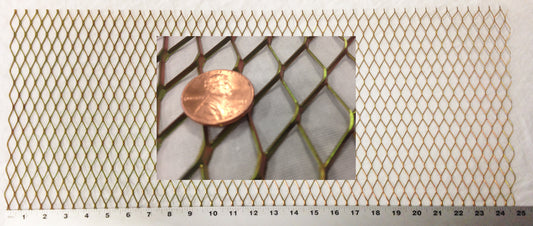 Keene Expanded Metal Plated 10" x 24.75"