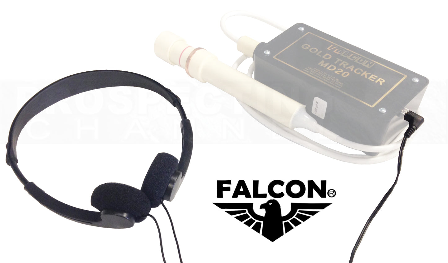 Falcon MD20 Gold Tracker Metal Detector with Headphones