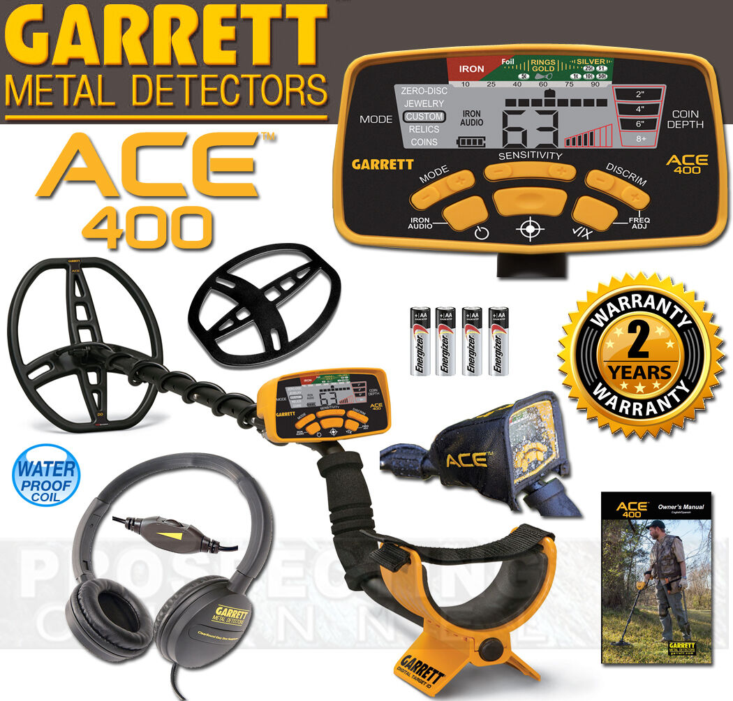 Détecteur de métaux Garrett ACE 400 
