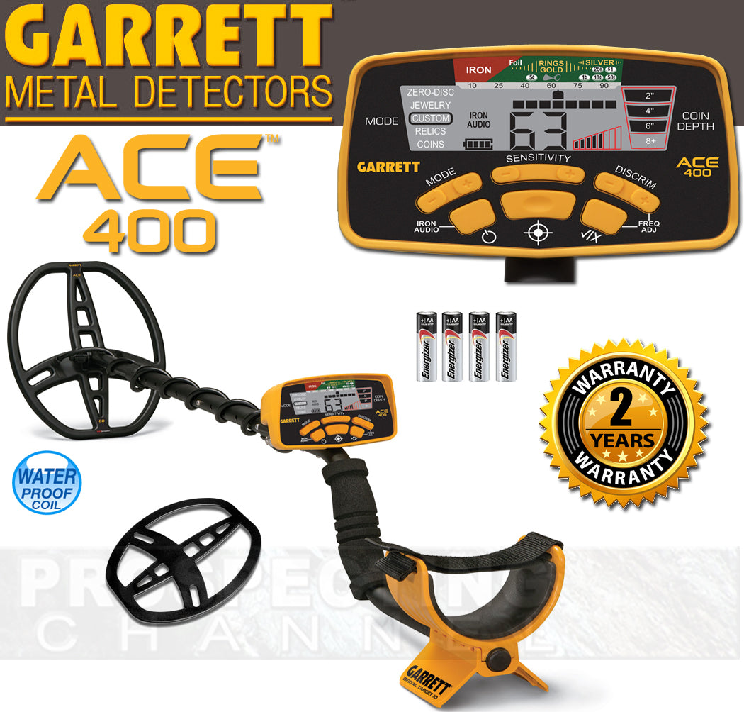 Detector de metales Garrett ACE 400 