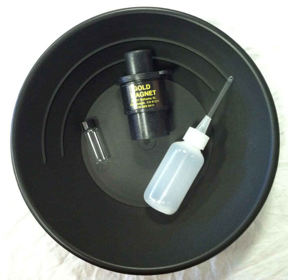 Gold Pan Clean Up Magnet Kit
