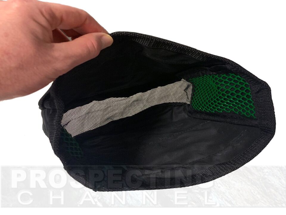Paquete de bolsa con cinturón para detección de tesoros y hallazgos de metales