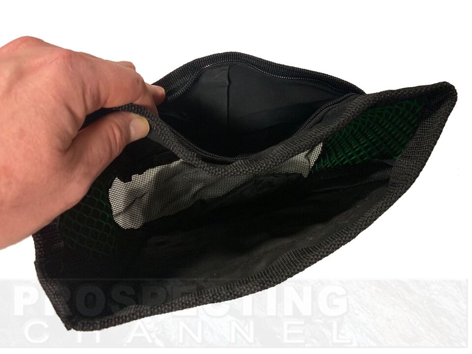 Paquete de bolsa con cinturón para detección de tesoros y hallazgos de metales