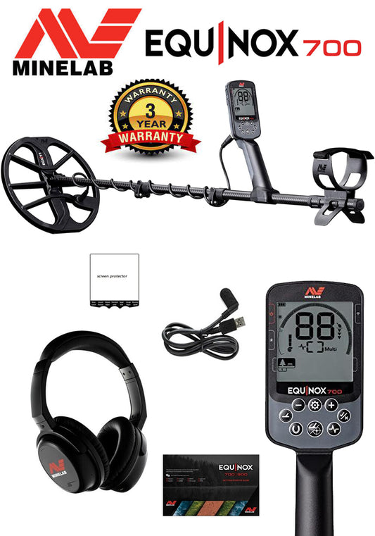 Détecteur de métaux multifréquence Minelab EQUINOX 700 