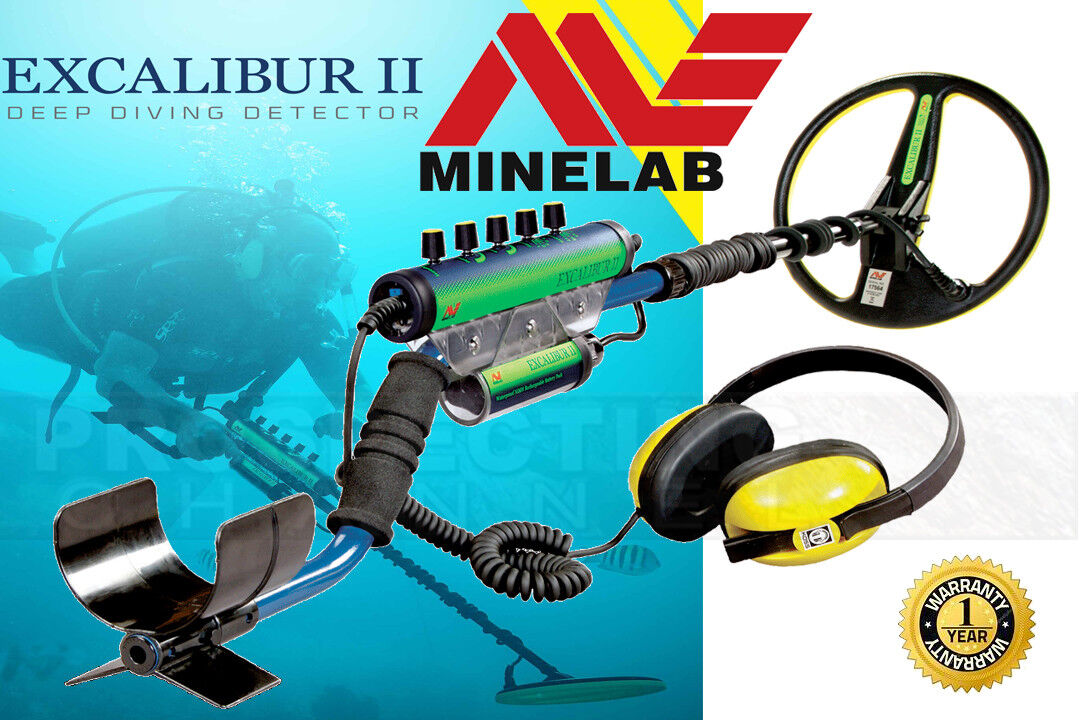 Detector de metales submarino Minelab Excalibur 2 