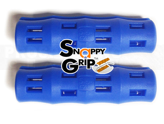 2 asas de cubo económicas Snappy Grip azules