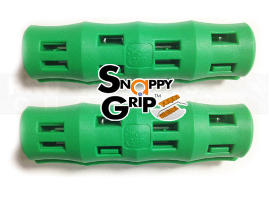 2 asas de cubo económicas Snappy Grip verdes