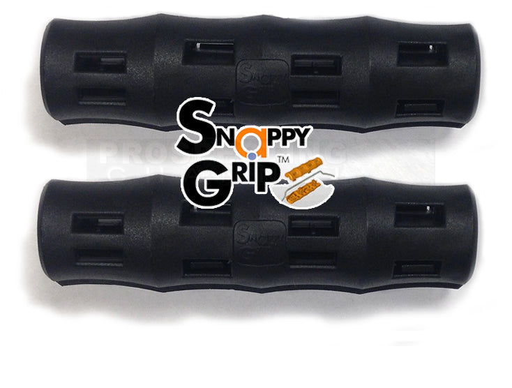 Snappy Grip Ergonomic Bucket Handles – Bulk 50-Pack Black Replacement Grips