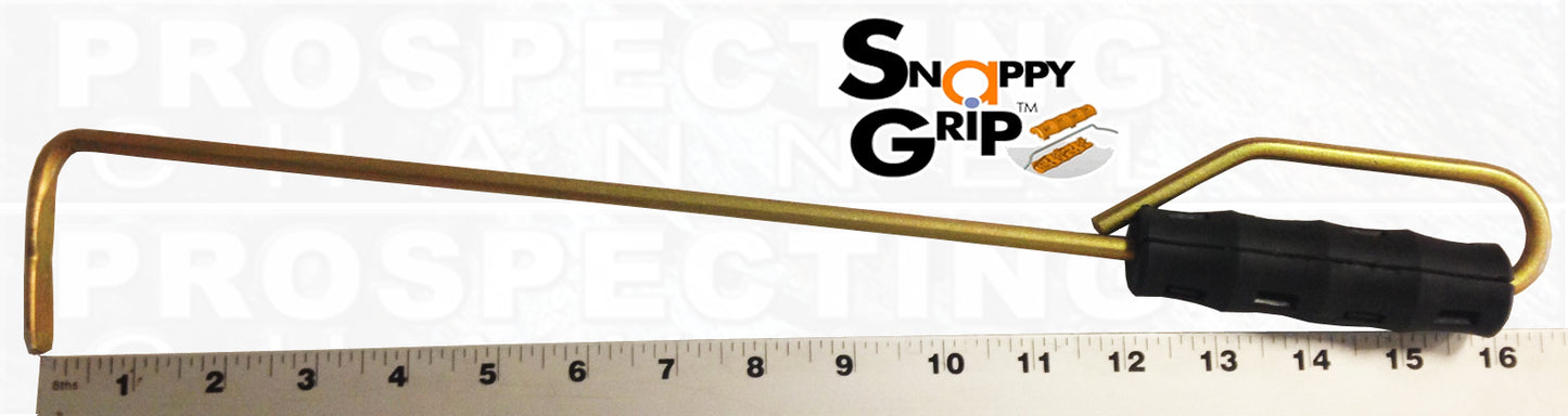 Snappy Grip Handel Suceur Suceur Or Prospection Pan 16,5"