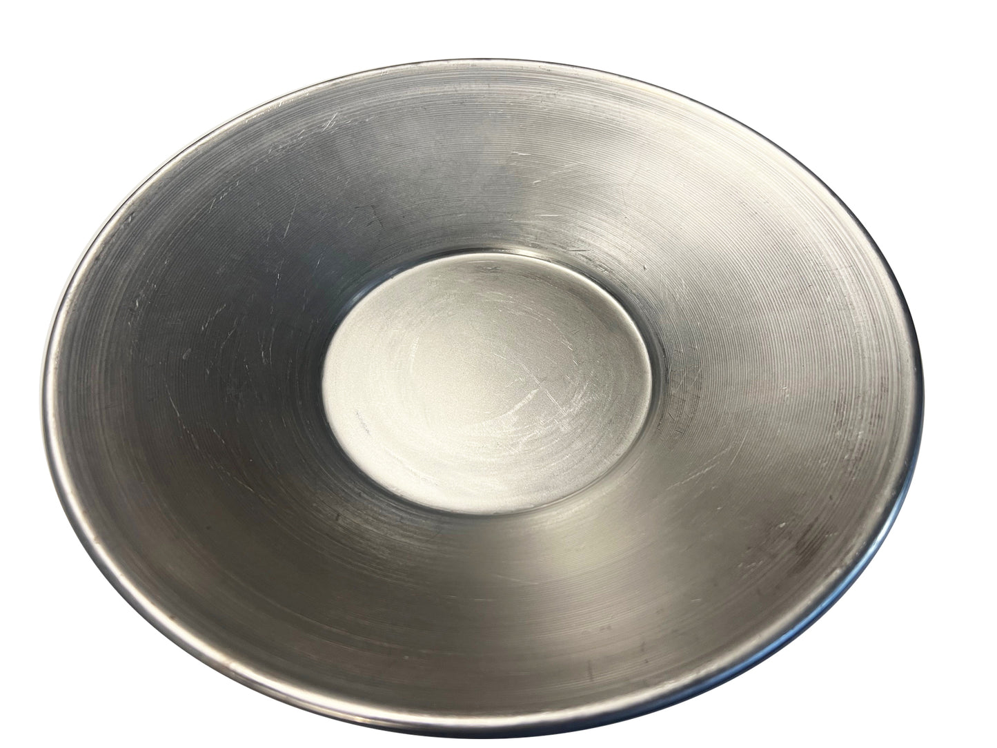 Metal Steel Gold Pans - Available in 10" 12" & 14" or buy all 3