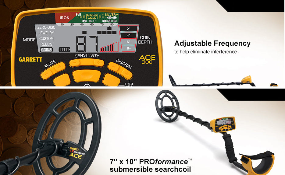 Garrett ACE 300 Metal Detector