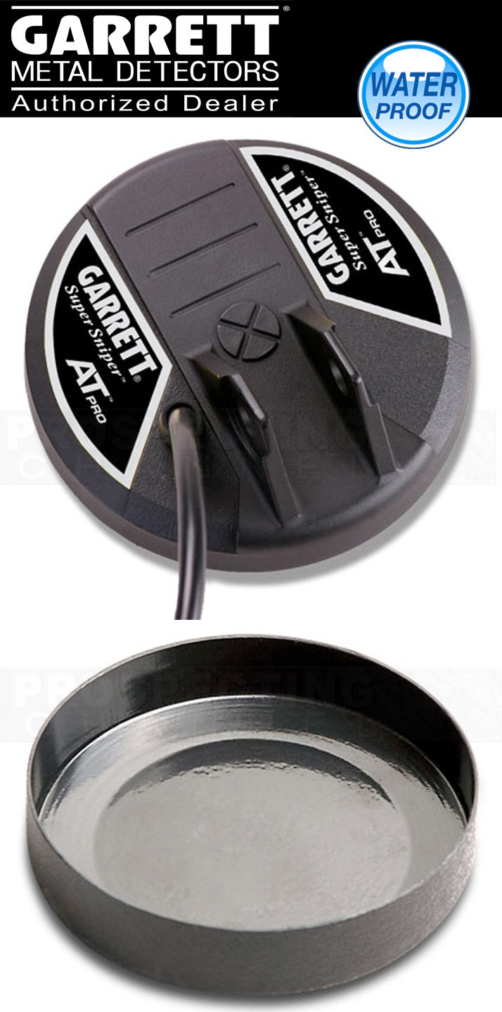 Bobine de recherche Super Sniper Garrett AT Series de 4,5 pouces avec option de couverture