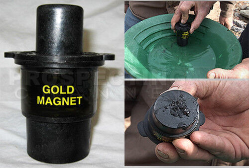 Gold Magnet Removes Black Sand
